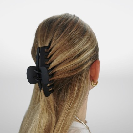 SOHO Large Mat hair clip - Black